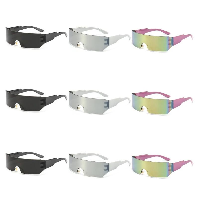 

9PCS Popular Y2k Women s Sunglasses Punk Sunglasses Unique Sports Cycling Sun Glasses Men Goggle Women Shades Eyewear UV400
