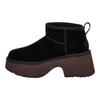 Bota Clássica Ultra Mini New Heights Preta (Mulheres) Tênis Feminino 1158311-BLK