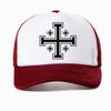 Jerusalem Cross Religion Unisex Retro Baseball Cap Franziskaner Holyland Christian Creativity Gift Casquette Hat