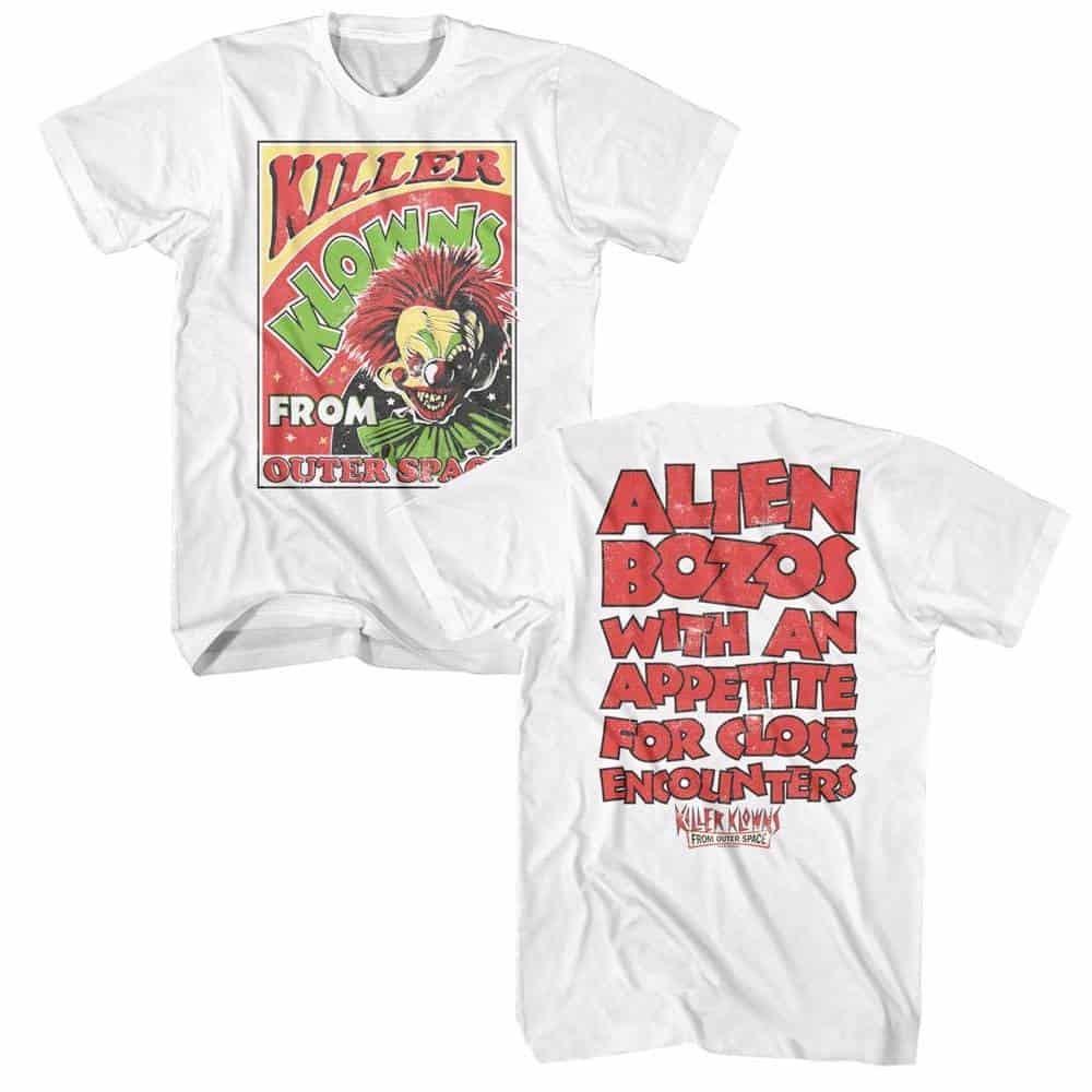 Killer Klowns Alien Bozos with an Appetite Men s T Shirt S разноцветный