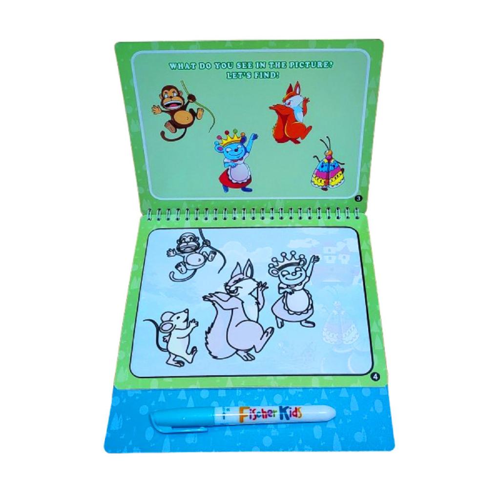 Animal Valley Water Painting Book Water Pen Water Painting