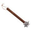 Stacheliger Hammer mit Holzgriff Edelstahl Multifunktional Einzigartige Form Dekorativer Hammer Ornament für Auto Zuhause Handwerkzeuge