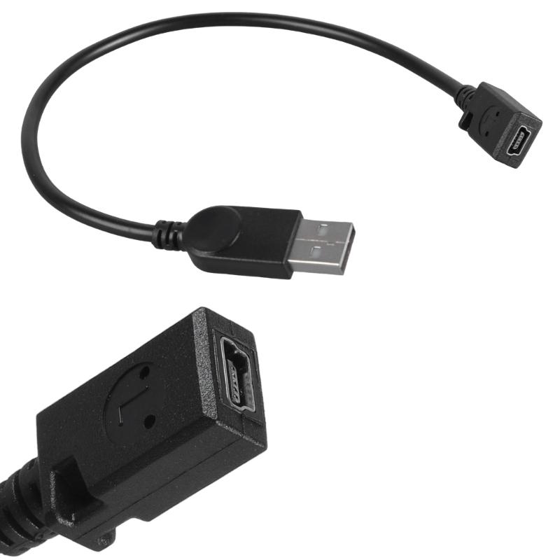 USB 2.0 Male To Mini USB 5Pin Female Cable Charging 480Mbps Data Transfer USB 2.0 To USB 5Pin Cord for Phone