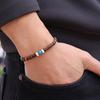 Natural Coconut Wood Bracelet Men Women Handmade Howlite Braslet Leisure Accessories Rosary Beads Braclet Tibetan Brazalete