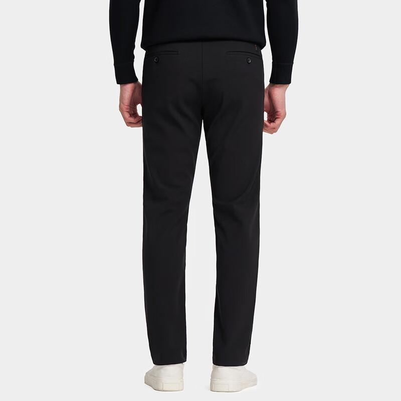 TRIES Men's Fleece-Lined Straight-Leg Casual Pants