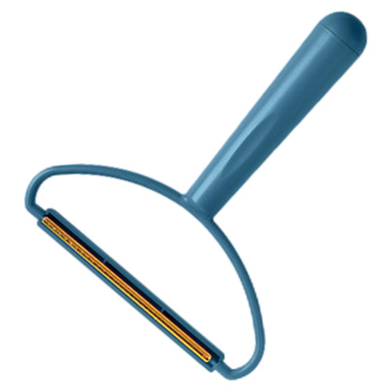 Silicone double-sided pet hair removal, fluff removal, cleaning cat hair, dog hair tools, fabric shavers clothes carpet scrapers синий