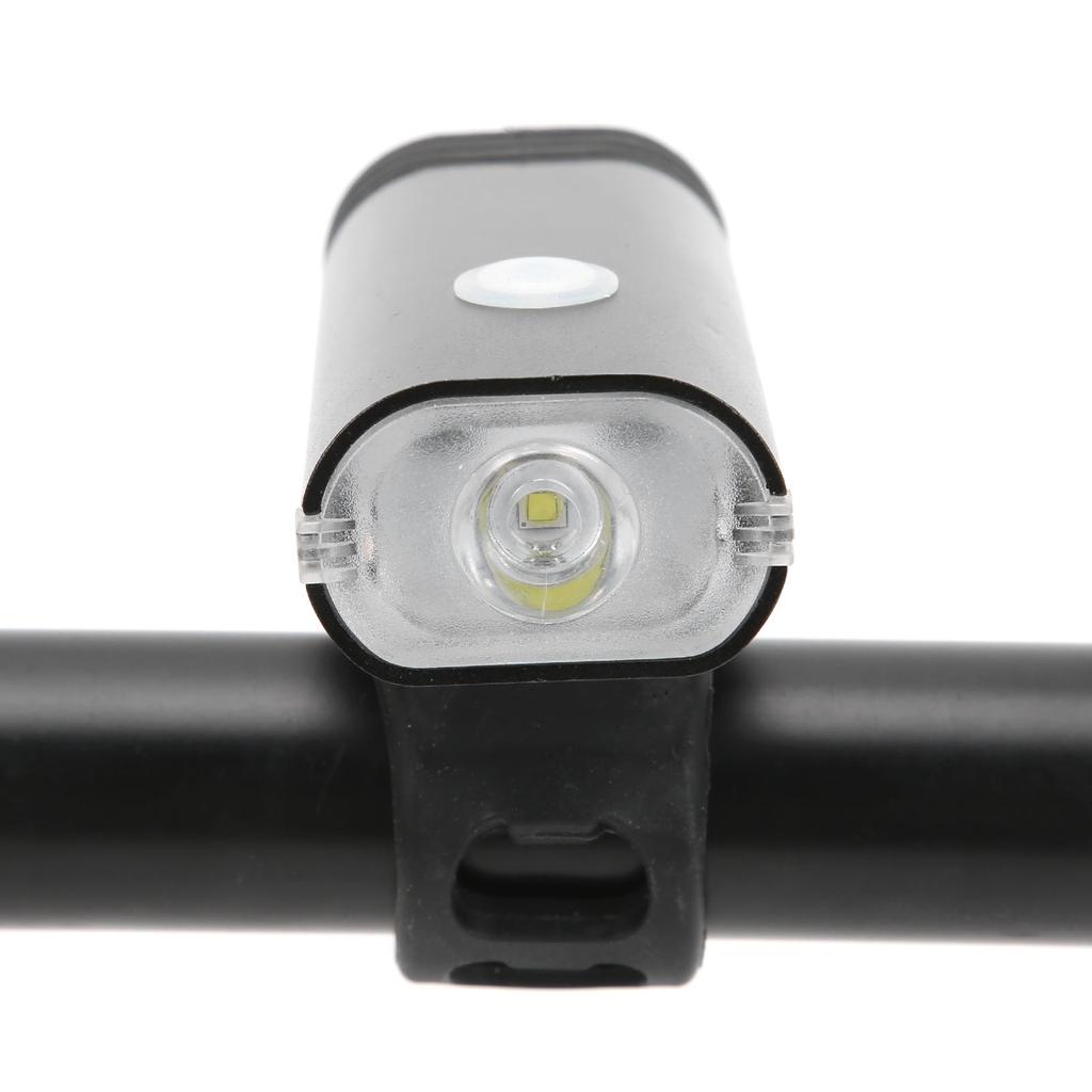 Bike Headlight USB Rechargeable Portable High Brightness Waterproof Warning Light for Night Riding