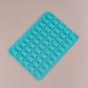 50-Piece Food Grade Silicone Gummy Bear Chocolate Molds - Cute Cartoon Design for DIY Baking