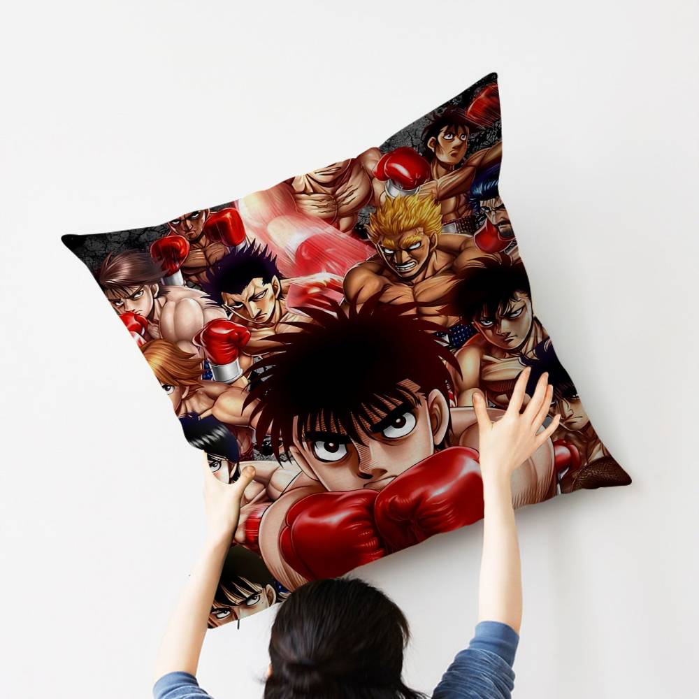 

Fighting Spirit Hajime Personalized Pillow Dust Cover Bedroom Kids Party Decoration Pillowcase Birthday Children Gift 30cmx30cm