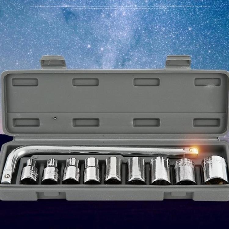 8-21mm for Automobile Motorcycle Repairing 10PCS Car Socket Sleeve Wrench Set