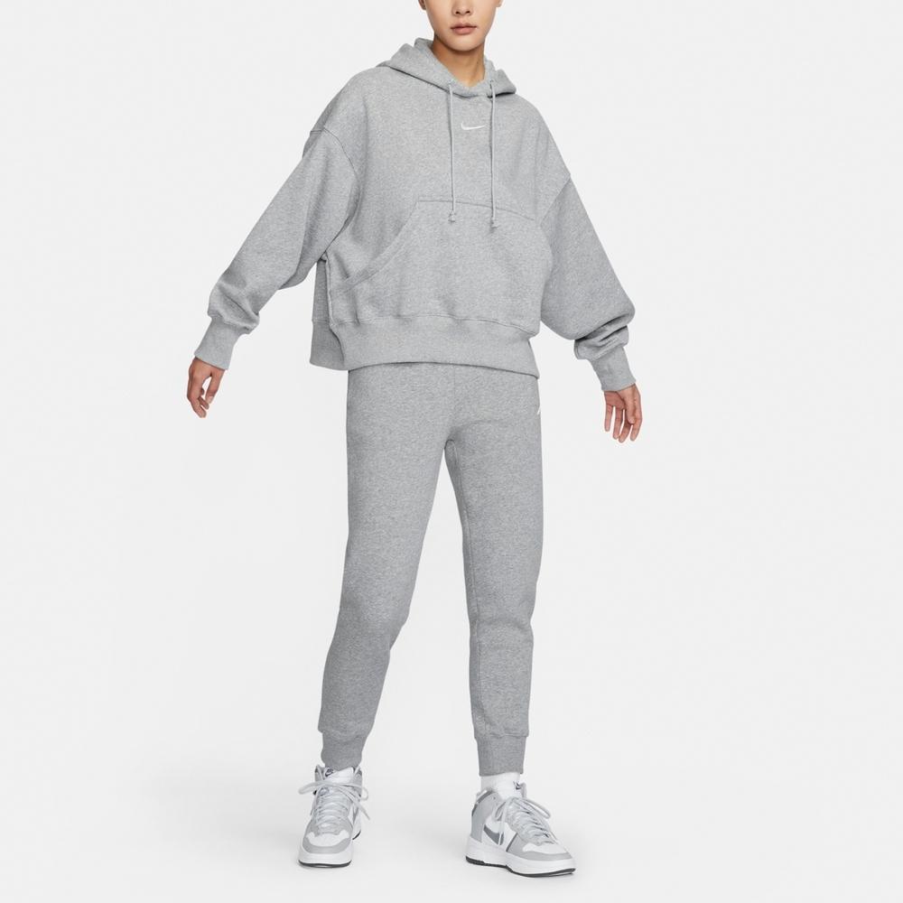 Nike Sportswear Phoenix Fleece Solid Pocket Hoodie Women hoodies Gray DQ5859-063