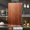 Ebony Wooden Cutting Board Double-sided Antibacterial Fruit Vegetable Chopping Board Anti Mold Cutting Board Mats Household