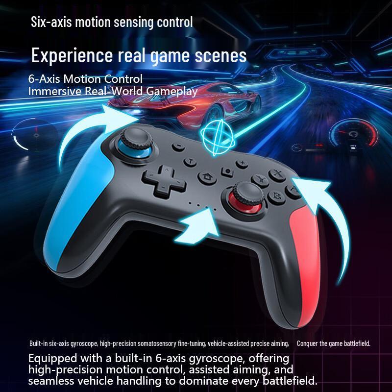 TLXT Wireless Bluetooth Six-Axis Gamepad