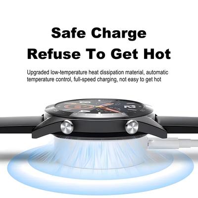 Ladestation 2025 für Huawei Watch 5/4/3/GT5 Pro/GT4/GT3 Pro/GT2 Pro/GT2 Porsche/GT Cyber/GT Runner/GT 2025 Ladekabel