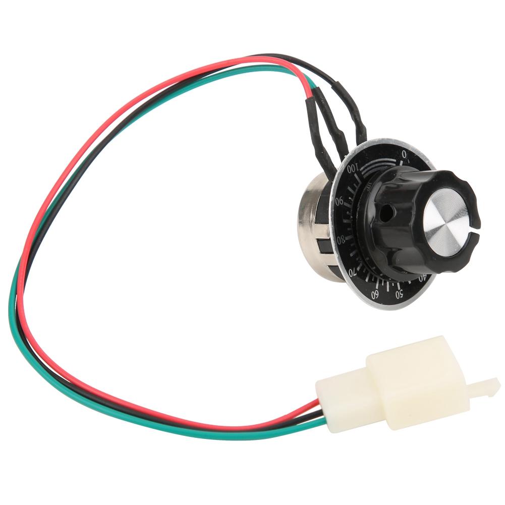 

Speed Control Knob Electric Bike Motorcycle Scooter Replace for Steering Handle Accelerator