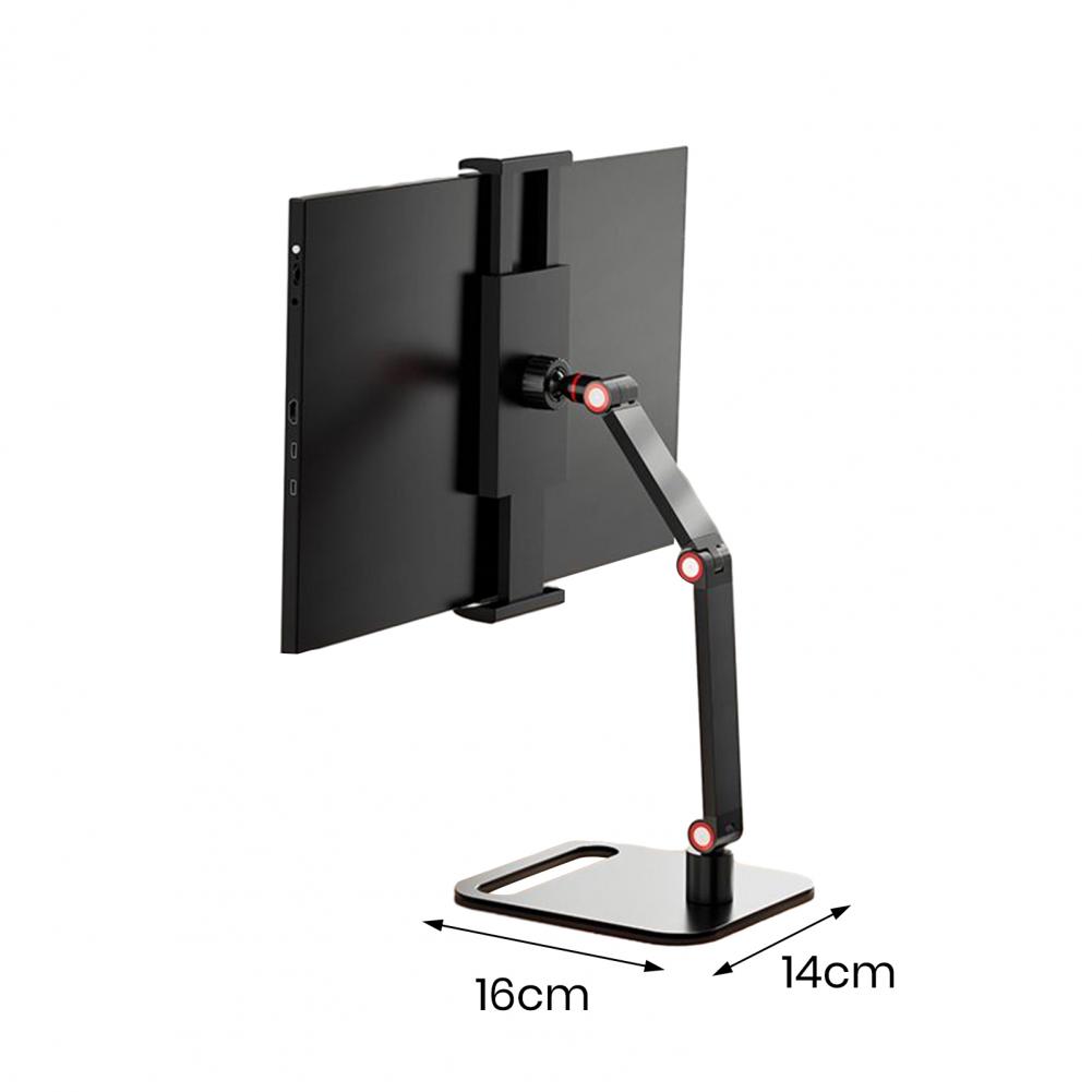 Silicone Gasket Screen Protector Adjustable Vertical Screen Stand for 17.3-inch Portable Monitor Display Bracket Universal