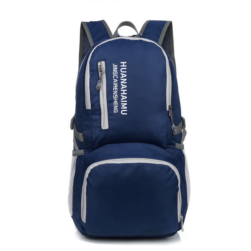 Warnerheim Waterproof Folding Backpack: Large Capacity, Lightweight, Portable Outdoor Travel Bag