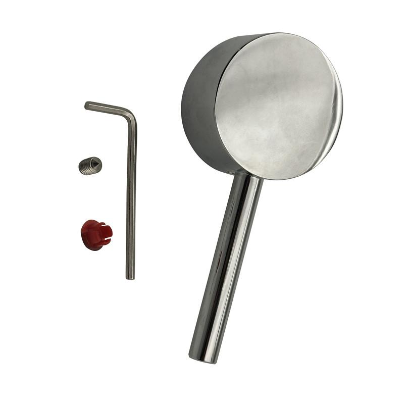 Ersatz-Wasserhahn-Griff für Badezimmer, verchromte Armaturen-Zubehör für Kartuschen-Spule Größe 35 / 40, Wasserhahn-Griff