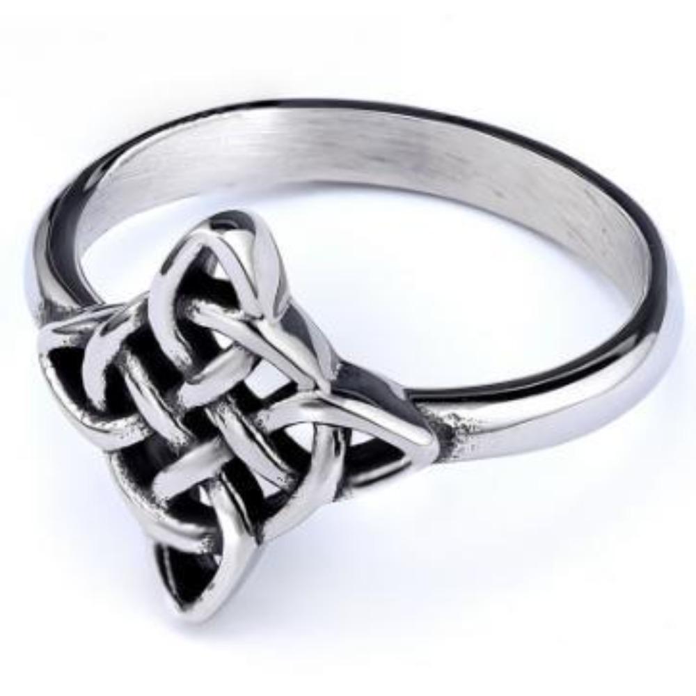 Nordic Vintage Ring Titanium Steel Rust Free Fashion Jewelry for Women Men Trendy Accessories