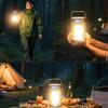 Outdoor portable mobile power light Type-C charging LED hanging multi gear tent light suitable for camping, hiking, and fishing