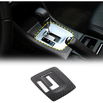 Kryt ozdobného panelu řadicí páky středové konzoly Pasuje na Subaru Forester 2013-2018/XV 2012-2017, ABS Rám panelu proti poškrábání konzoly řadicí páky, Pasuje