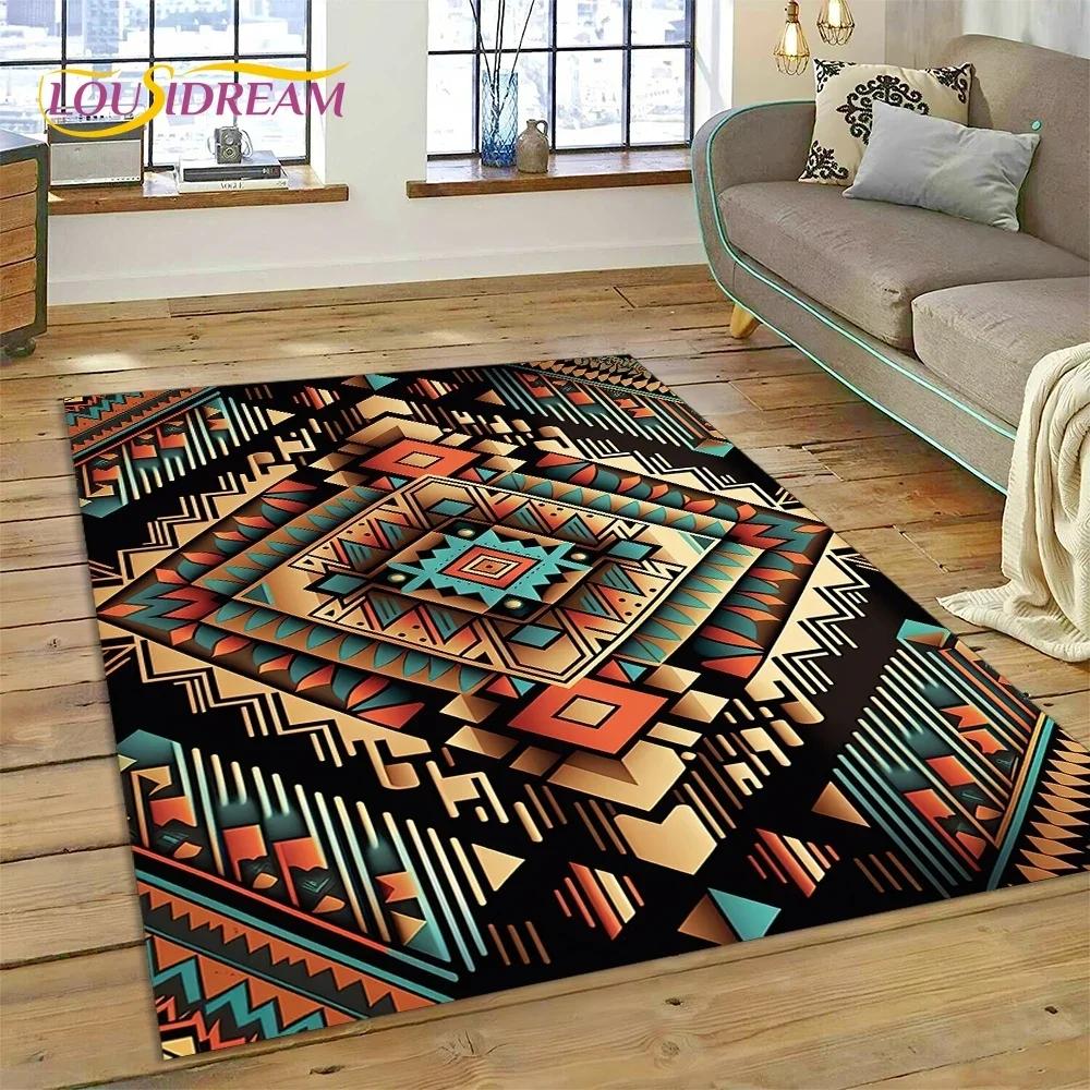 3D Severský Turecký Bohemia Keltský Koberec Běhoun pro Ložnici Obývací Pokoj Domácí Dekorace Pohovky, Dětská Hra Velký Dekor Podlahová Rohož Dárek