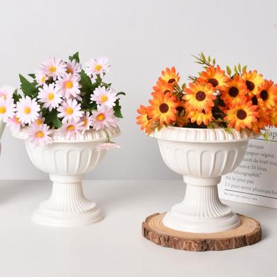Plastic Flower Arrangement Vase Roman Column Centerpiece Vase Flowerpot  Indoor Outdoor