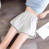 Weiße Sportshorts Damen Sommer Neu Locker Dünn A-Linien-Hose Hohe Taille Lässig Hotpants Dünn