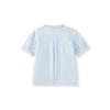 YEEHOO Girls' Pure Cotton Short-Sleeve Shirt