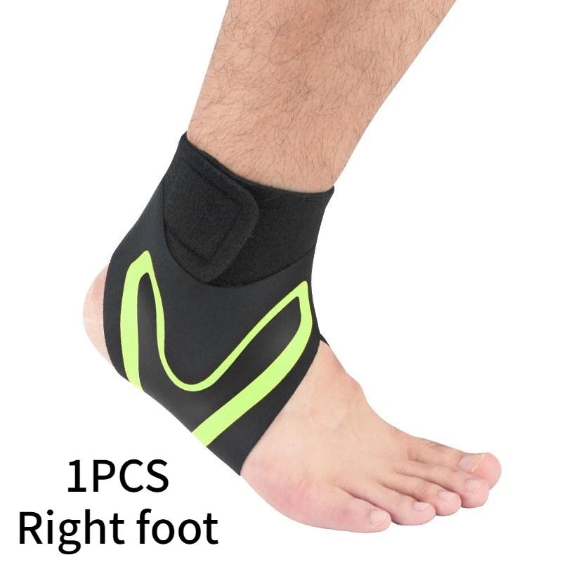 1 PC Sport Ankle Stabilizer Brace Compression Ankle Support Tendon Pain Relief Strap Foot Sprain Injury Wraps Running Basketball