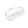 Portable Anti-Oxidation Transparent Jewelry Storage Box for Earrings, Studs, Necklaces, Rings
