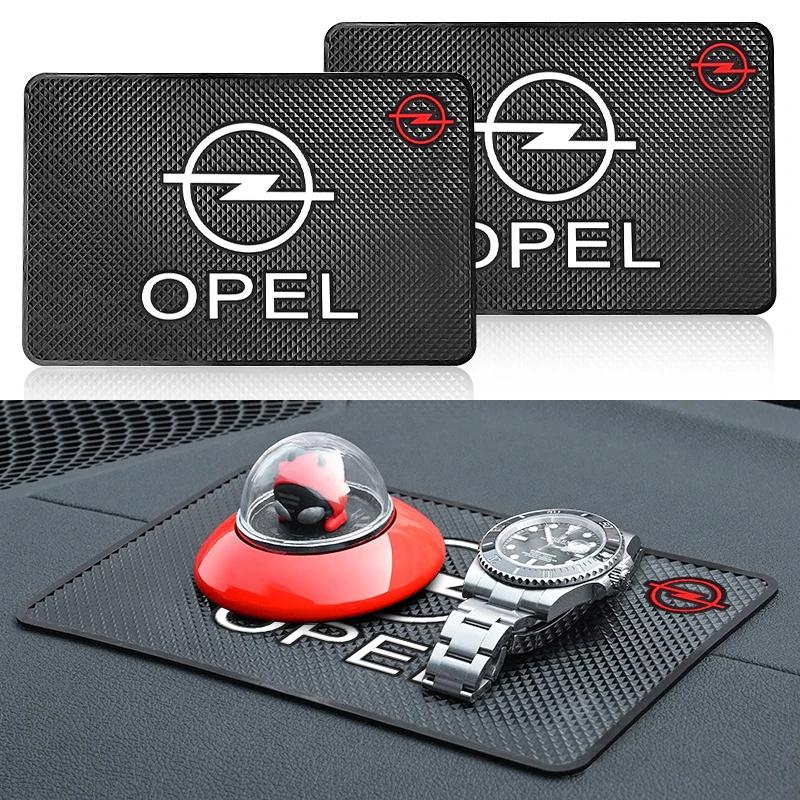 CIE1 Car Mobile Phone Mat Dashboard Mat Rubber Mat Non-Slip Pad For Opel Astra j Insignia Astra g Corsa Zafira b Mokka Vivaro Meriva