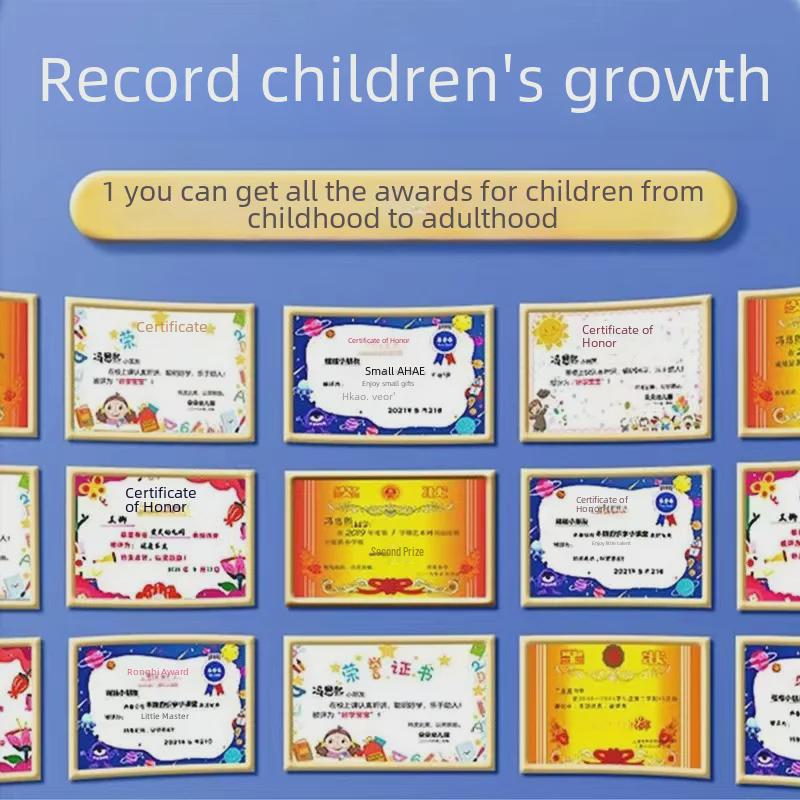 Student A4 Transparent File Folder for Growth Tracking