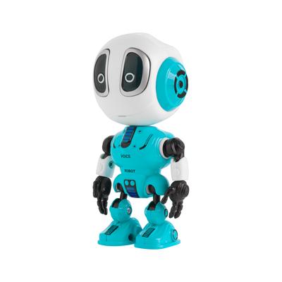 Robot VOICE BLUE Speaks Repeats Lights Rebel
