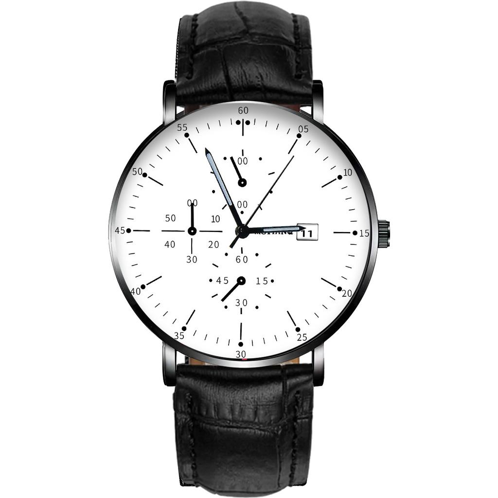 Teen High School Student Exam Watch Style Men'S Quartz Simple Casual Watch