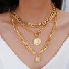 Adjustable Necklace Set 1 Women Color Luster Polished Thick