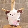 Sheep Sheep Plush Pendant Lamb Soft Lamb Doll Ornament Mini Sheep Plush Keychain  Children Toys