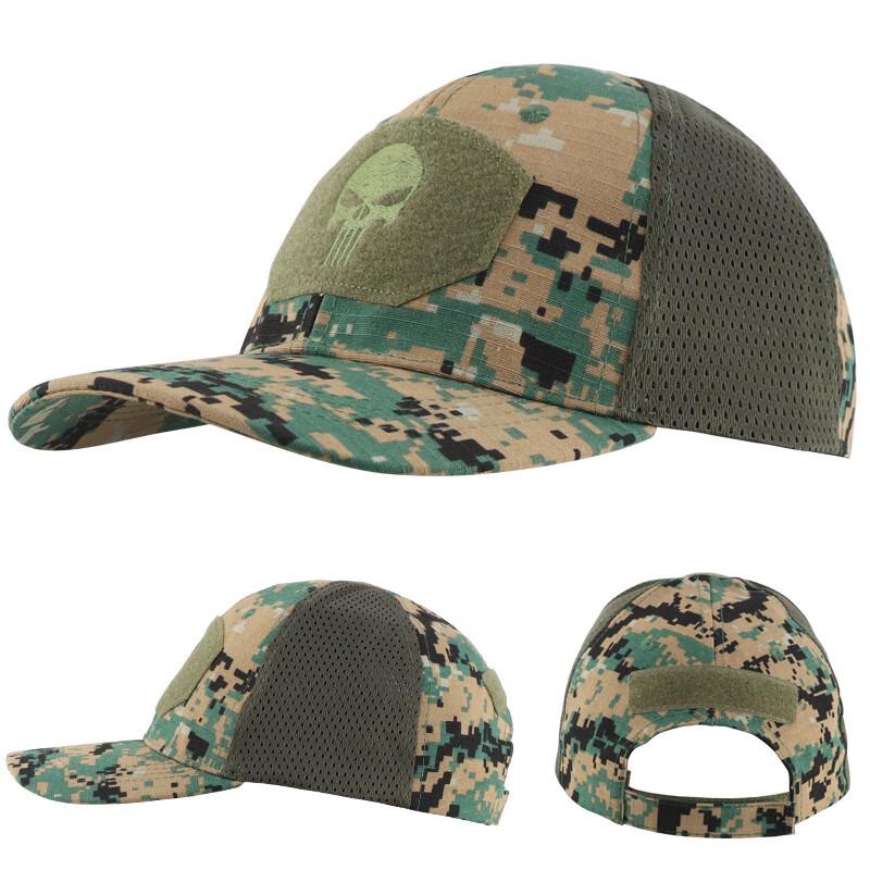 Тактическая бейсболка с камуфляжем  Мидия
