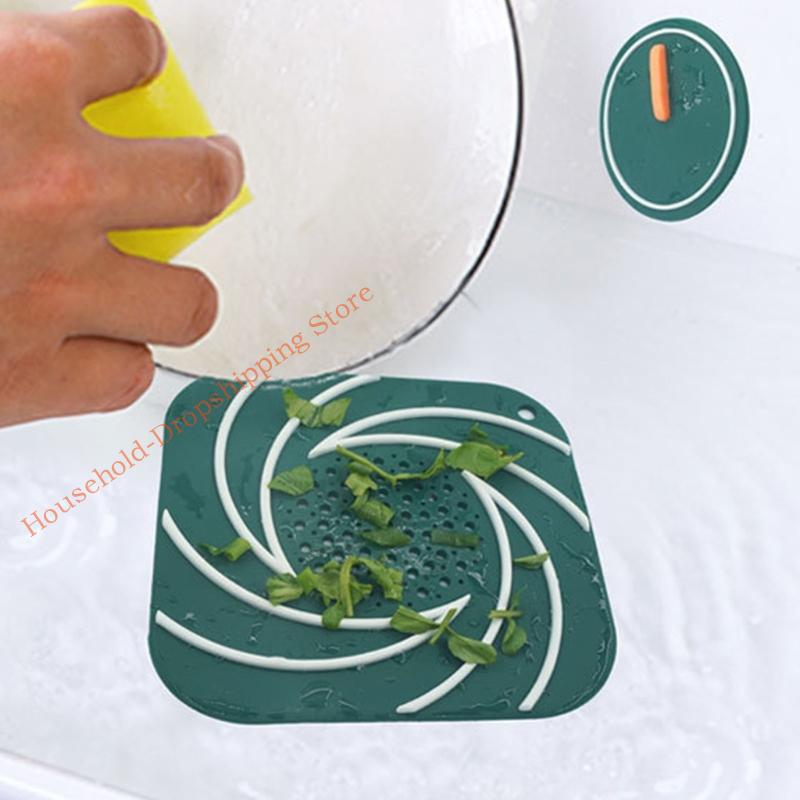85AD Multiple Functional Soaking Pool Sewer Lid Cover Impermeable Odor Control Standard 4pcs