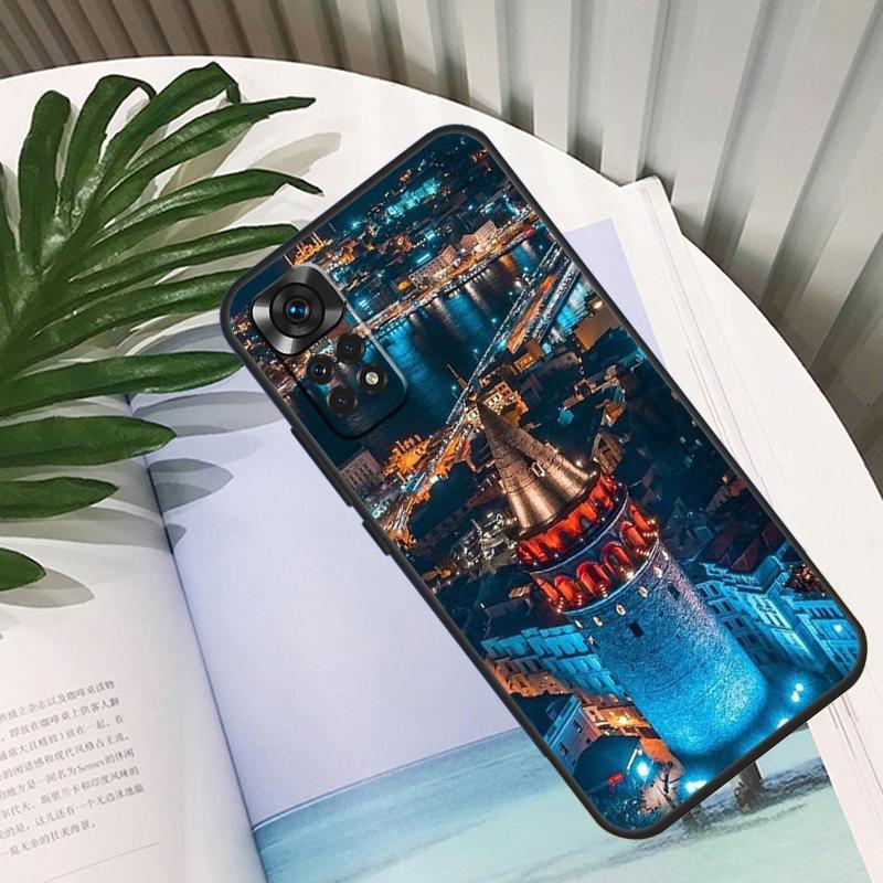 Turkey Istanbul Sceneary Building Funda For Xiaomi Redmi Note 14 13 10 11 12 15 Pro Plus Case For Redmi 15C 14C 10C 12C 13C 15