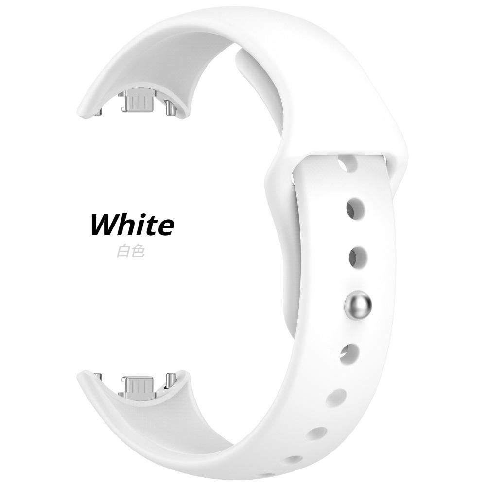 Für Xiaomi Band 8 9 10 Armband SmartWatch Zubehör Silikon Sport Ersatzarmband pulseira correa Für MiBand 10 Armband
