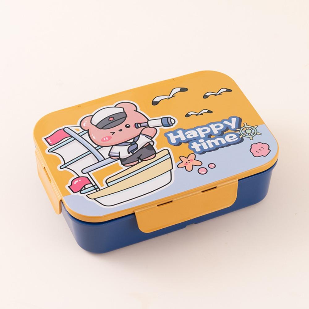 Portable Lunch Container Plastic Lunchable Snack Containers  School Kids Office Worker