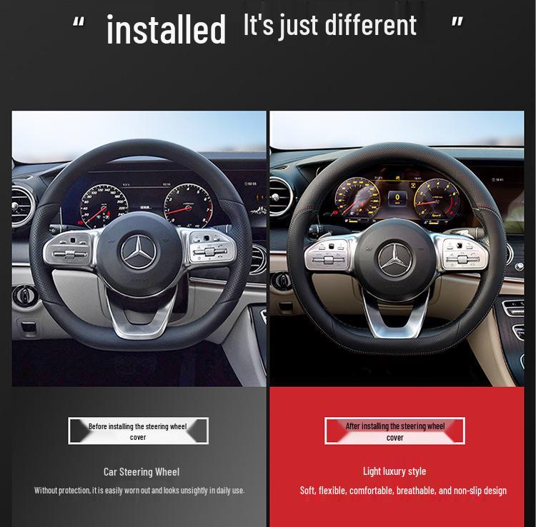 Ultradünne Anti-Rutsch-Lenkradabdeckung für GAC Trumpchi GS4, GS3, GS8, M8, M6 Pro