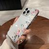 Aesthetic Flower Clear Phone Case For iPhone 17 Air 16E 16 15 14 11 Pro Max Plus 13 12 Mini 8 7 X Transparent Shockproof Cover