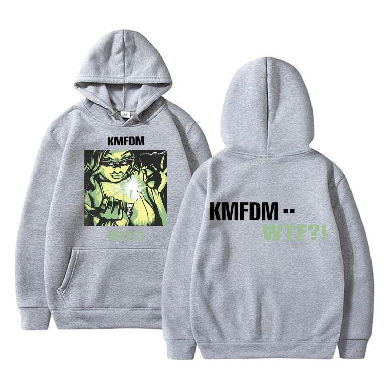 

Limited Rock Band Kmfdm WTF Graphic Hoodie Men Women Vintage Gothic Punk Sweatshirt Male Casual Fleece Cotton Pullover Hoodies 3XL