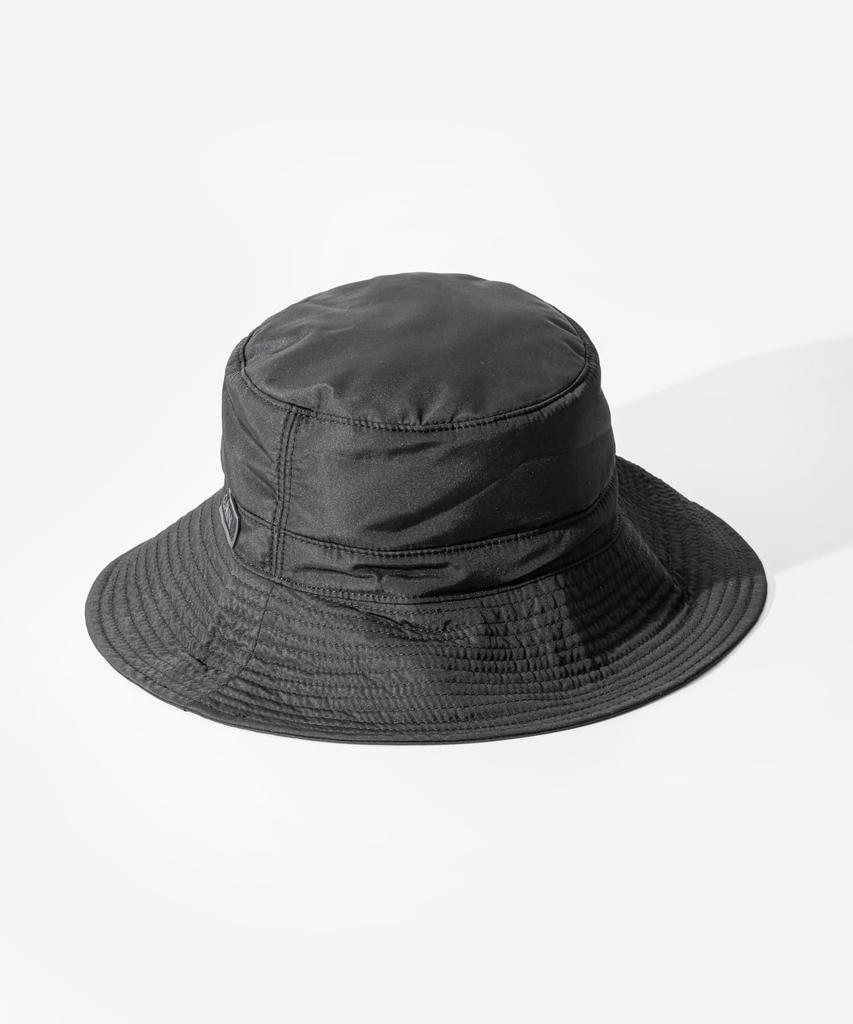 Ganni Recycled Tech Bucket A4735 5829 Women's Hat, Black,