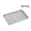 10PCS Thickened Barbecue Tray Heat-resistant BBQ Tin Tray  Oven