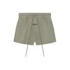 X Fear of God Athletics Suede Fleece Shorts Clay Unisex Bottoms Tan IS8704
