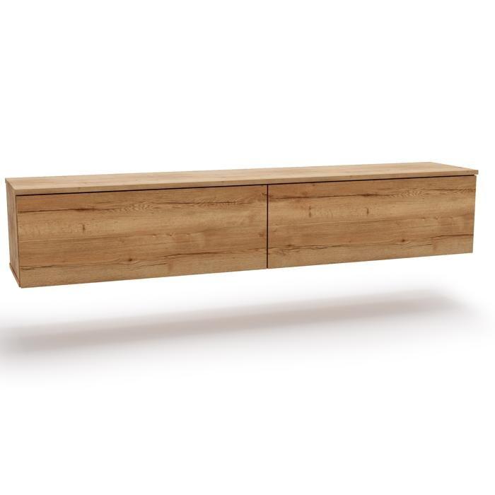 Meuble TV / Meuble de salon - NICOLE - 160 cm - chêne craft - style moderne