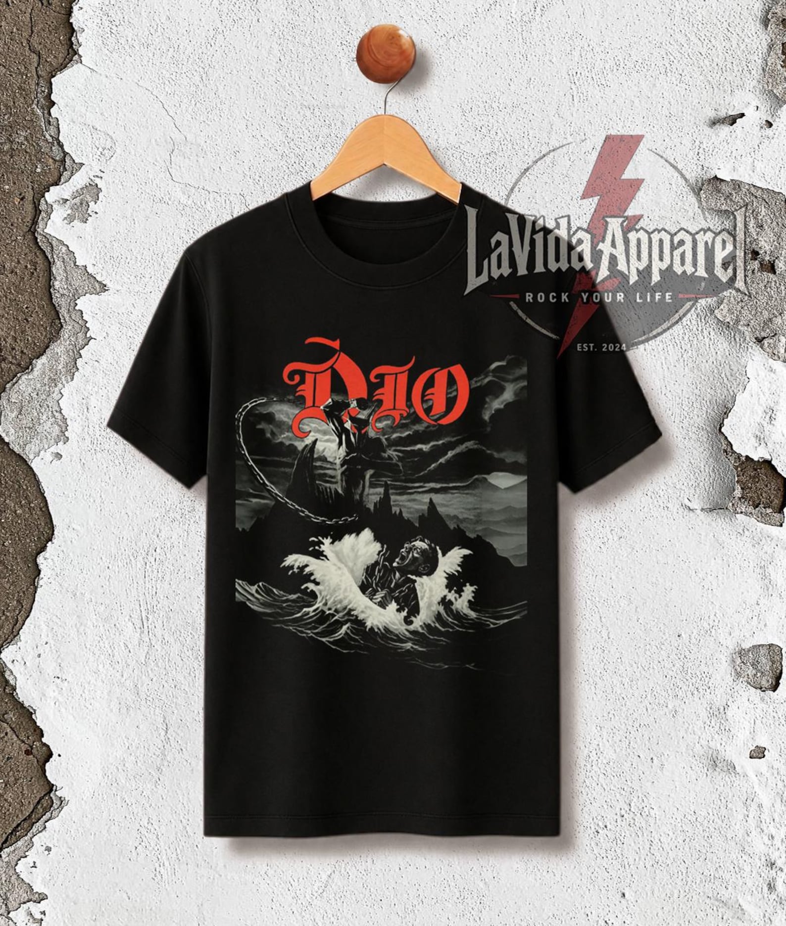 Dio Last In Line Tour VTG 80sHeavy Metal Rock Band Concert Music Mens S